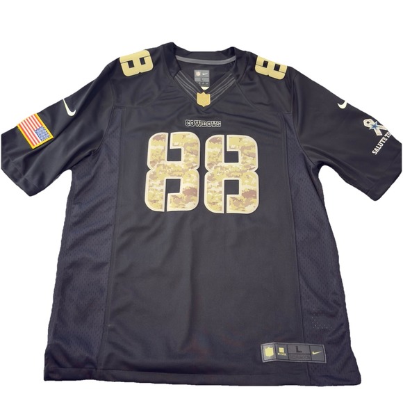 Dallas Cowboys Dez Bryant‎ Salute to Service Military Nike Jersey #88 Size Large